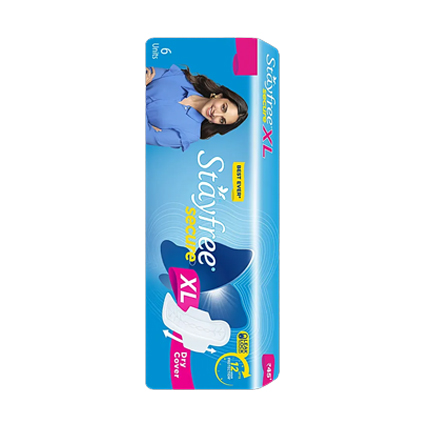 Stayfree Secure Sanitary Pads Dry Cover